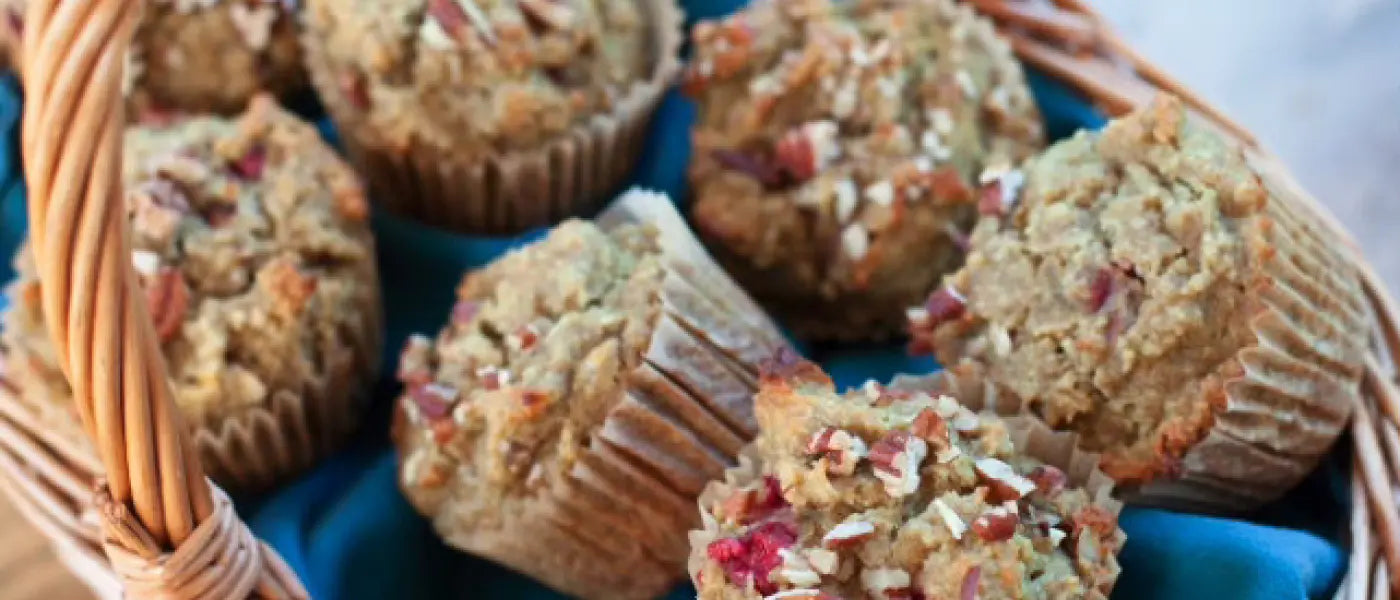 Arti’s orange cranberry muffins with Himalayan Tartary Buckwheat