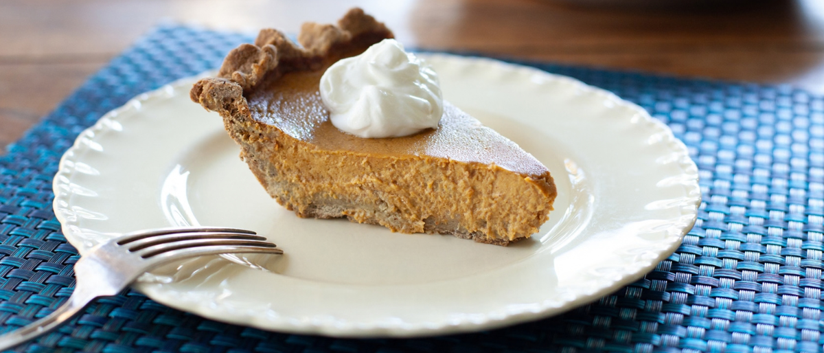 Pumpkin Coconut Pie with HTB Crust