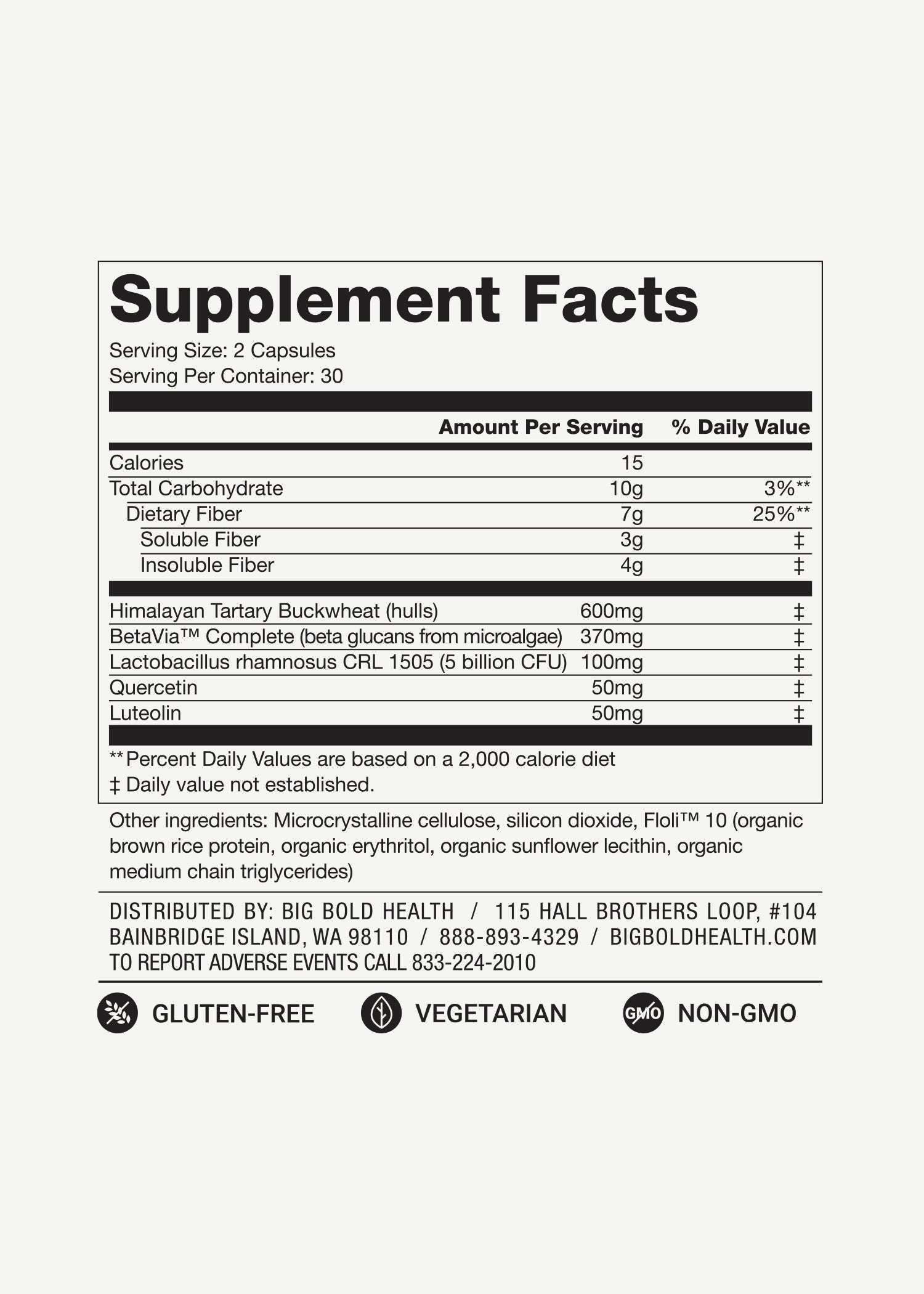 HTB Rejuvenate supplement bottle with capsules and wooden backdrop.