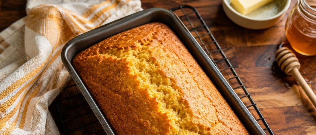 Himalayan Tartary Buckwheat Cornbread