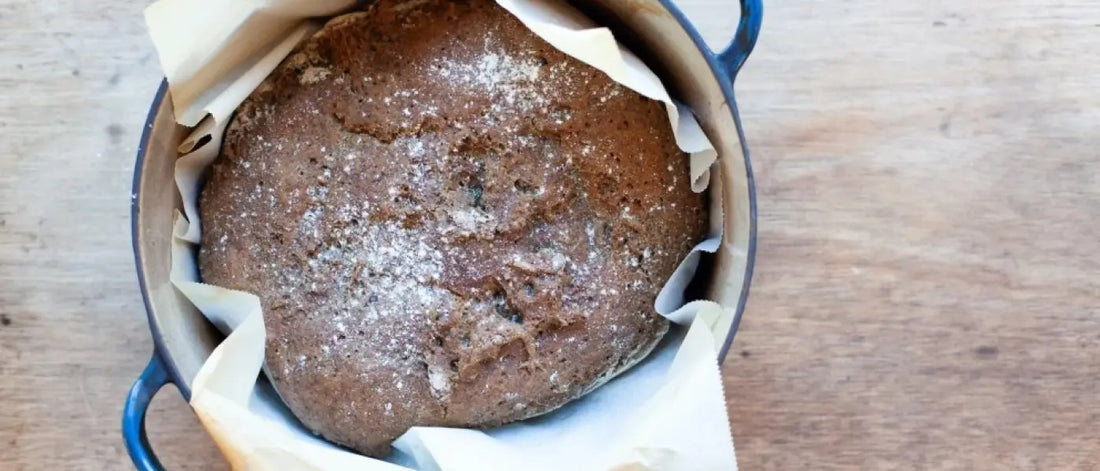 Barb’s gluten-free Himalayan Tartary Buckwheat bread