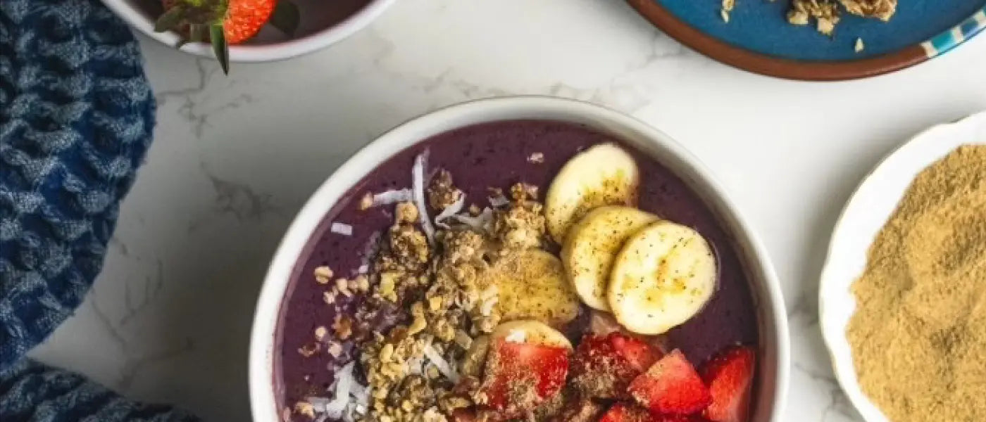 Chef Lee's Acai Smoothie Bowl with HTB Raw-Nola