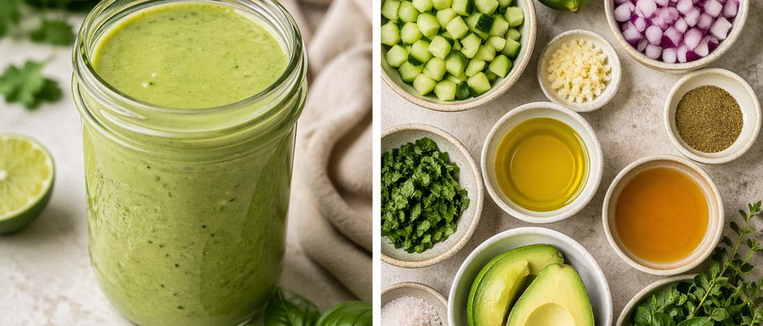 Polyphenol Packed Green Goodness Dressing