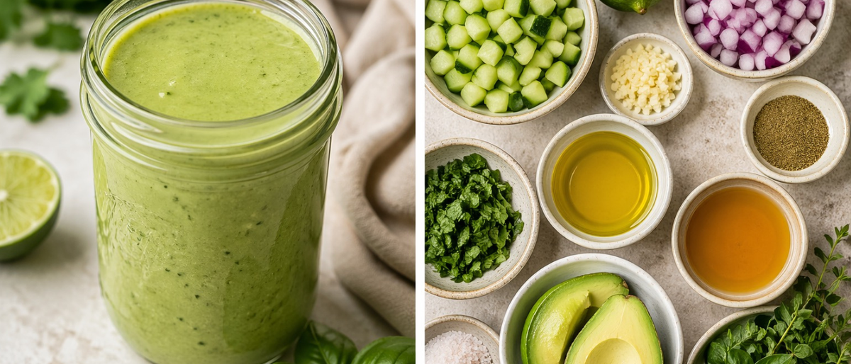 Polyphenol Packed Green Goodness Dressing