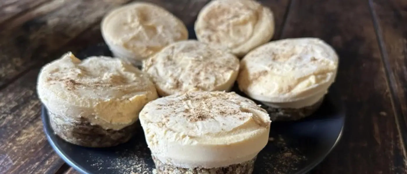 Hayley's Vegan Sweet Potato Cheesecake Bites