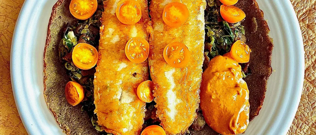 Paul’s Himalayan Tartary Buckwheat crêpes