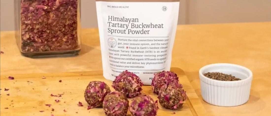 Rachelle's Raw Vegan Tea + Rose Energy Bites