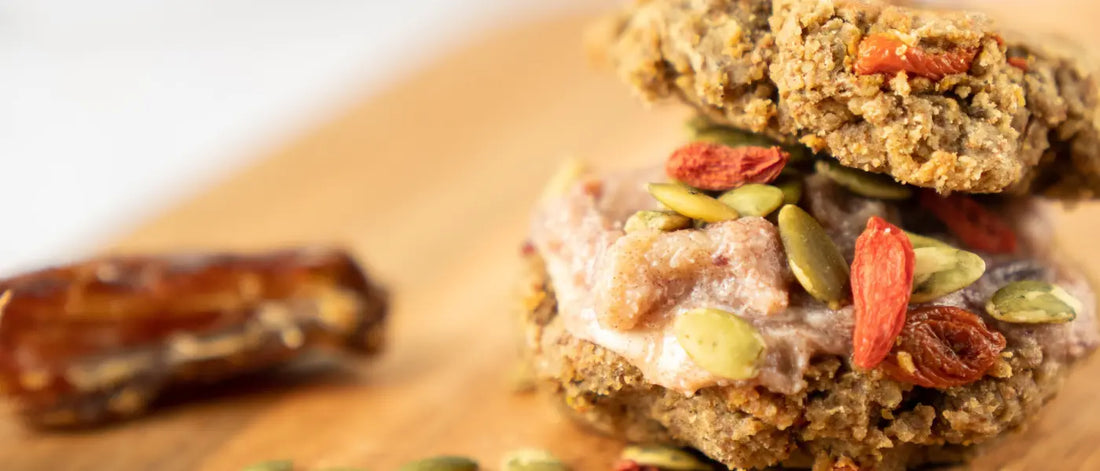 Rachelle’s golden berry breakfast cookies