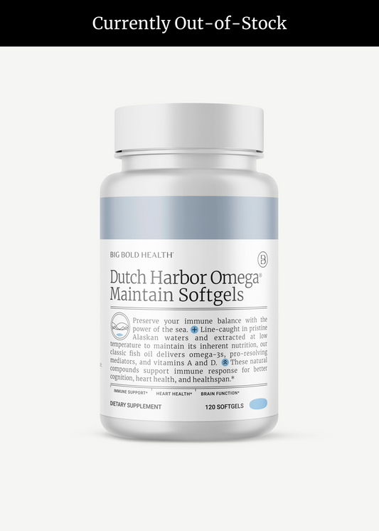 Dutch Harbor Omega® Maintain Softgels