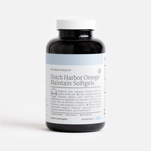 Dutch Harbor Omega® Maintain Softgels | Immune Balance & Cognitive