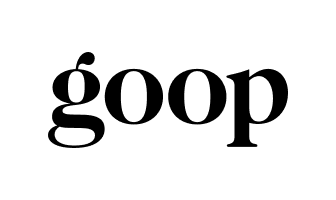 a black logo