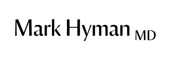 a black logo