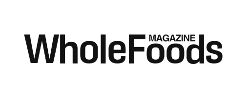 a black logo