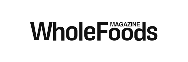 Wholefoods Magazine Logo in black on white background