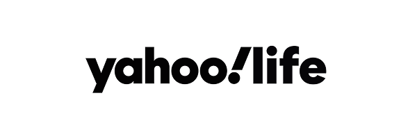 Yahoo Life logo in black on white background